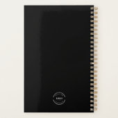 Einfache Minimalistische Logo-Markenbezeichnung sc Planer (Rückseite)