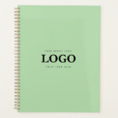 Einfache Minimalistische Logo-Plane Planer (Vorderseite)