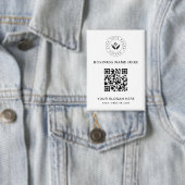 Einfache Minimalistische Logo- und Textwerbung Button (Insitu)