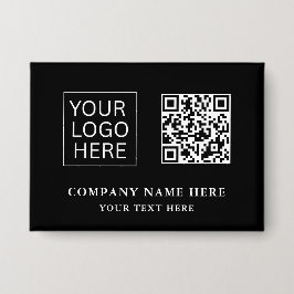 Einfache Minimalistische Logo- und Textwerbung Button