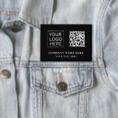 Einfache Minimalistische Logo- und Textwerbung Button (Insitu)