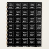 Einfache Minimalistische Logo- und Textwerbung Planer (Vorderseite)