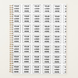 Einfache Minimalistische Logo- und Textwerbung Planer