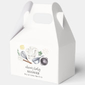 Einfache Minimalistische moderne Kleine Koch Kinde Geschenkschachtel (Vorderseite)