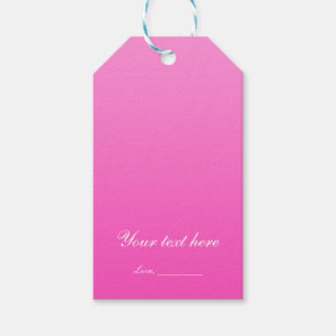 Einfache Minimalistische moderne Partygeschenke in Geschenkanhänger