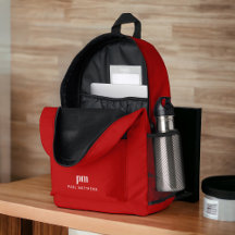 Einfache Minimalistische Monogramm und Name
