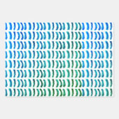 Einfache Minimalistische Ölfarben Geschenkpapier Set (Vorderseite 3)