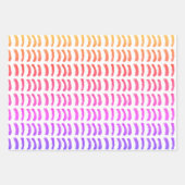 Einfache Minimalistische Ölfarben Geschenkpapier Set (Vorderseite 2)