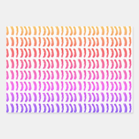 Einfache Minimalistische Ölfarben Geschenkpapier Set (Vorderseite 2)