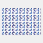 Einfache Minimalistische Ölfarben Geschenkpapier Set (Vorderseite)