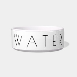 Einfache Minimalistische Pet-Wasserschale Napf
