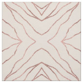 Einfache Minimalistische Rose Gold Pink Squiggs St Stoff (Muster)
