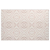 Einfache Minimalistische Rose Gold Pink Squiggs St Stoff (Fat Quarter (45,7 x 55,9 cm))