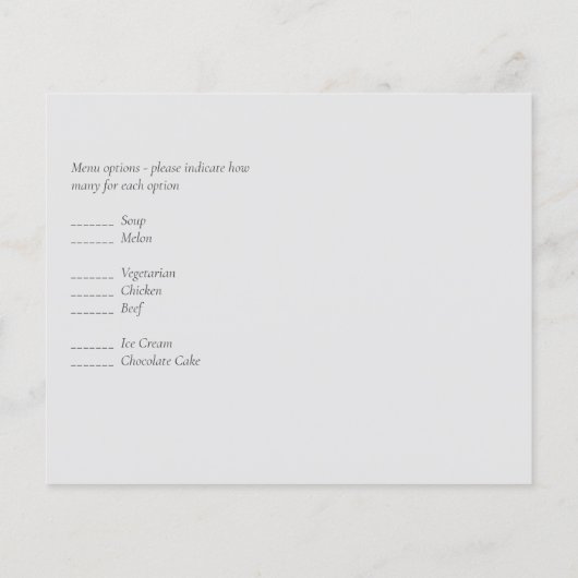 Einfache Minimalistische Schlichte UAWG Wedding (Rückseite)