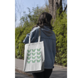 Einfache Minimalistische Schmetterlingstasche Tragetasche