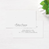 Einfache Minimalistische Schmuckkarten (Schreibtisch)