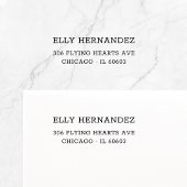 Einfache Minimalistische Schreibmaschine 11 | RÜCK Permastempel