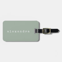 Einfache minimalistische Schreibmaschinen-Name Rus