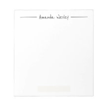 Einfache Minimalistische Schwarze Monogramm Vollst