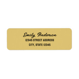 Einfache Minimalistische Skriptrückgabeadresse