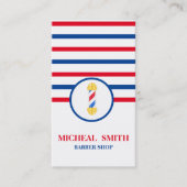 Einfache Minimalistische Strickschick-Shops Visitenkarte (Vorderseite)