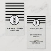 Einfache Minimalistische Strickschick-Shops Visitenkarte (Vorne/Hinten)