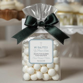 Einfache Minimalistische Taufe und erster Geburtst Quadratischer Aufkleber