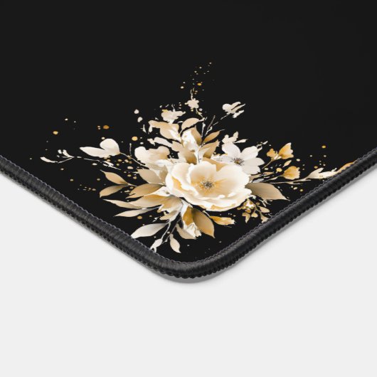 Einfache Minimalistische Wasserfarbenzeichen Schreibtischunterlage (Ecke)