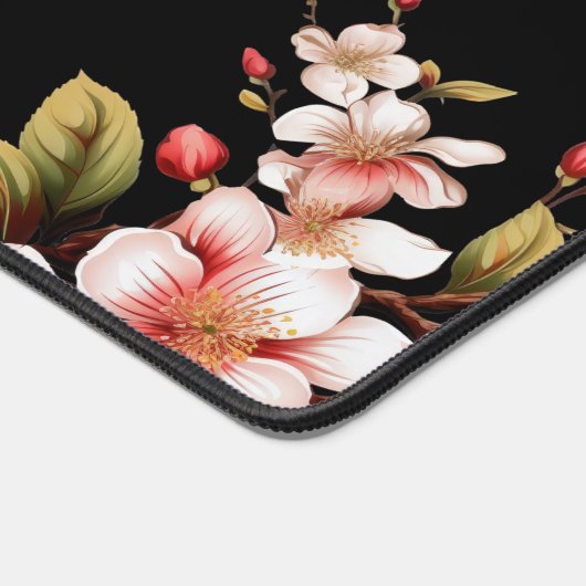 Einfache Minimalistische Wasserfarbenzeichen Schreibtischunterlage (Ecke)