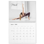 Einfache minimalistische Yoga-Themenkalender 2023 Kalender (Mär 2026)