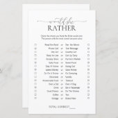 Einfache Minimalität würde sie eher Brautparty spi (Vorne/Hinten)