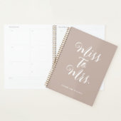 Einfache Miss an Frau Modern Wedding Planner Noteb Planer (Anzeige)