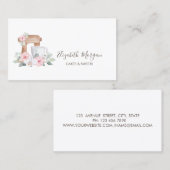 Einfache Mixer-Blume Einfache Bäckerei Visitenkarte (Vorne/Hinten)