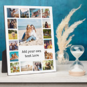 Einfache moderne 17-FotoCollage Fotoplatte (Seite)