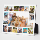 Einfache moderne 17-FotoCollage Fotoplatte (Seite)