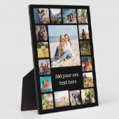 Einfache moderne 17-FotoCollage Fotoplatte (Seite)