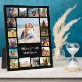 Einfache moderne 17-FotoCollage Fotoplatte (Seite)