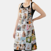 Einfache moderne 29-Foto Collage groß Schürze (InSitu)