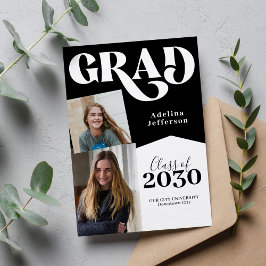 Einfache moderne 2-Graduierte Fotos Schwarzer Absc Ankündigung