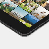 Einfache moderne 60 FotoCollage Schreibtischunterlage (Ecke)