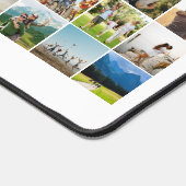 Einfache moderne 60 FotoCollage Schreibtischunterlage (Ecke)