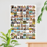 Einfache moderne 88-Foto Collage Poster<br><div class="desc">Erstellen Sie Ihr eigenes personalisiertes Foto Collage Poster mit 88 Ihrer Lieblingsfotos.</div>