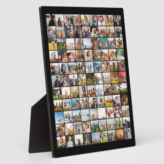 Einfache moderne 99 FotoCollage Fotoplatte (Seite)