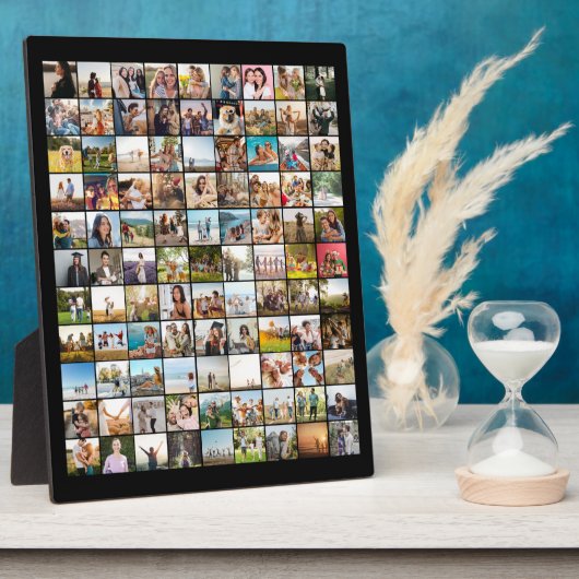 Einfache moderne 99 FotoCollage Fotoplatte (Seite)