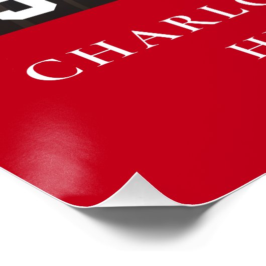 Einfache moderne Abschluss-Collage 2025 Poster (Ecke)