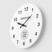 Einfache moderne Add-On-Wall-Uhr Große Wanduhr (Winkel)