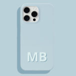 Einfache moderne Anfangsmonogramm Case-Mate iPhone Hülle<br><div class="desc">Einfache moderne erste Monogram Phone Case. Erstellen Sie Ihren eigenen personalisierten iPhone Case mit individuellem Anfangsnamen.</div>
