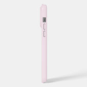 Einfache moderne Anfangsmonogramm iPhone Hülle (Linke Seite)