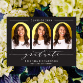 EINFACHE MODERNE ARCH-SCRIPT-ABSCHLUSS-EINLADUNG EINLADUNG