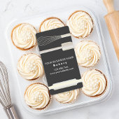 Einfache moderne Bäckereiverpackungsmarken